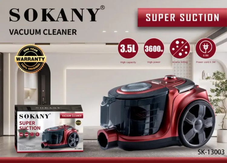جاروبرقی آب و خاک سوکانی مدل SK_13003